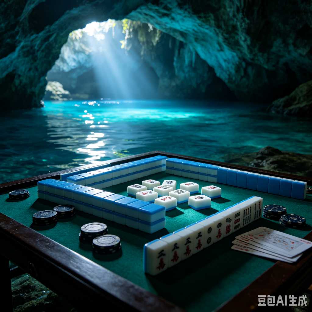 deep print mahjong set