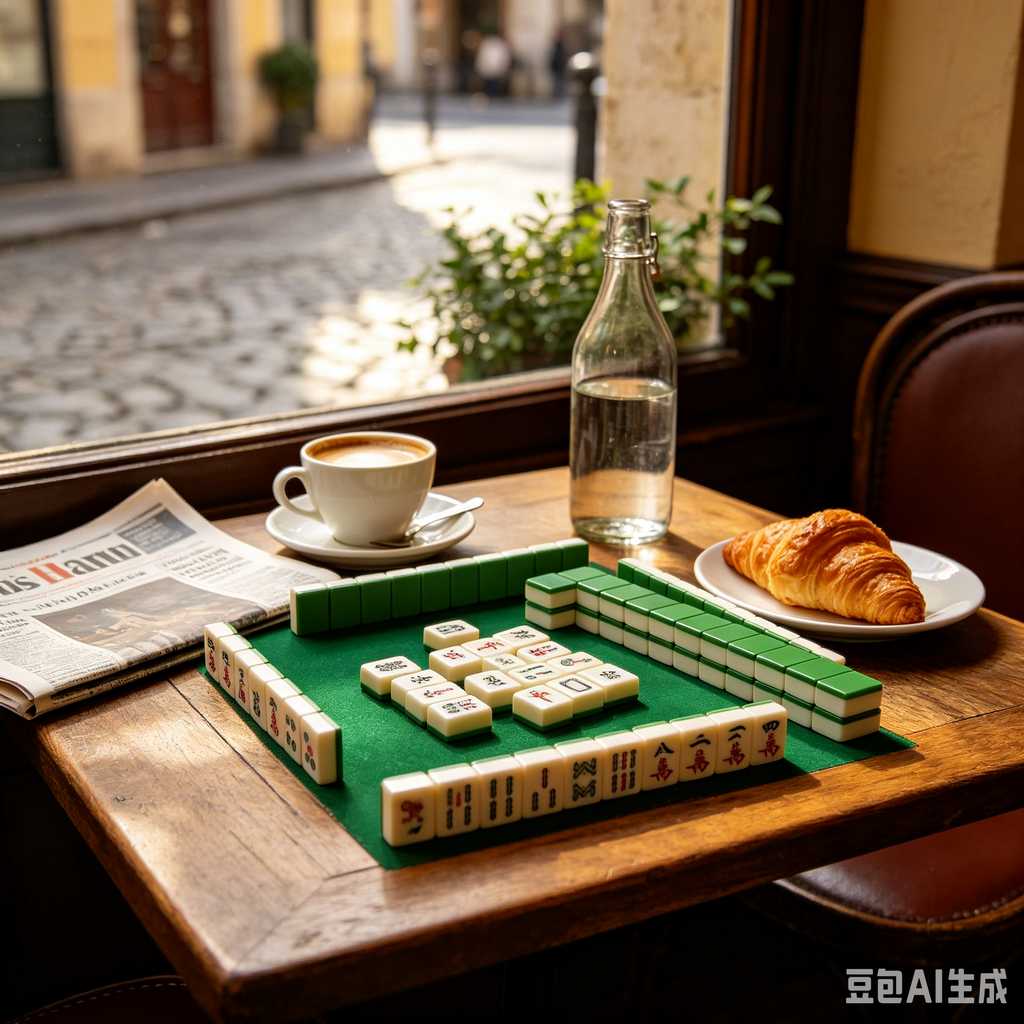 decorative mahjong tiles set