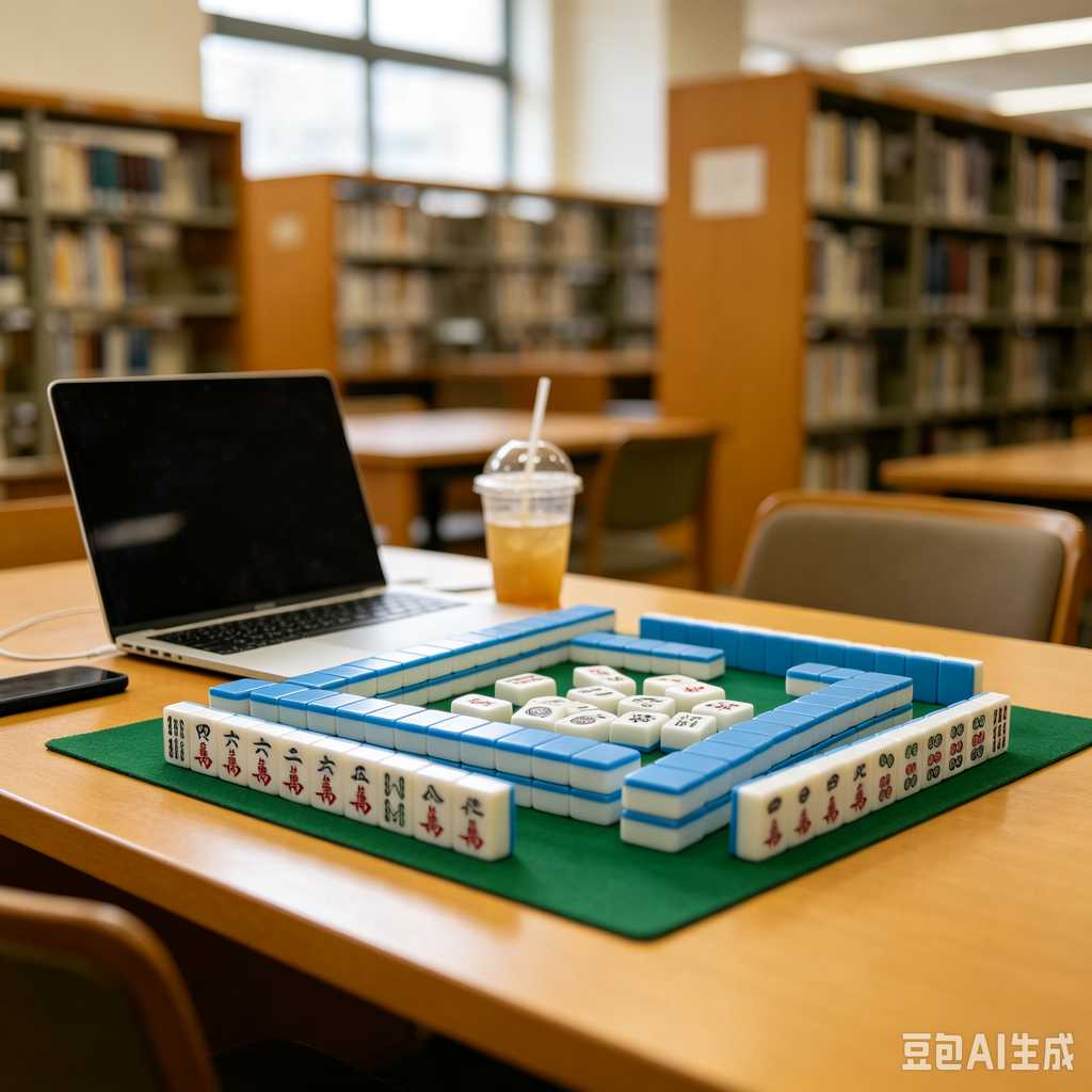 asian classic board game mahjong