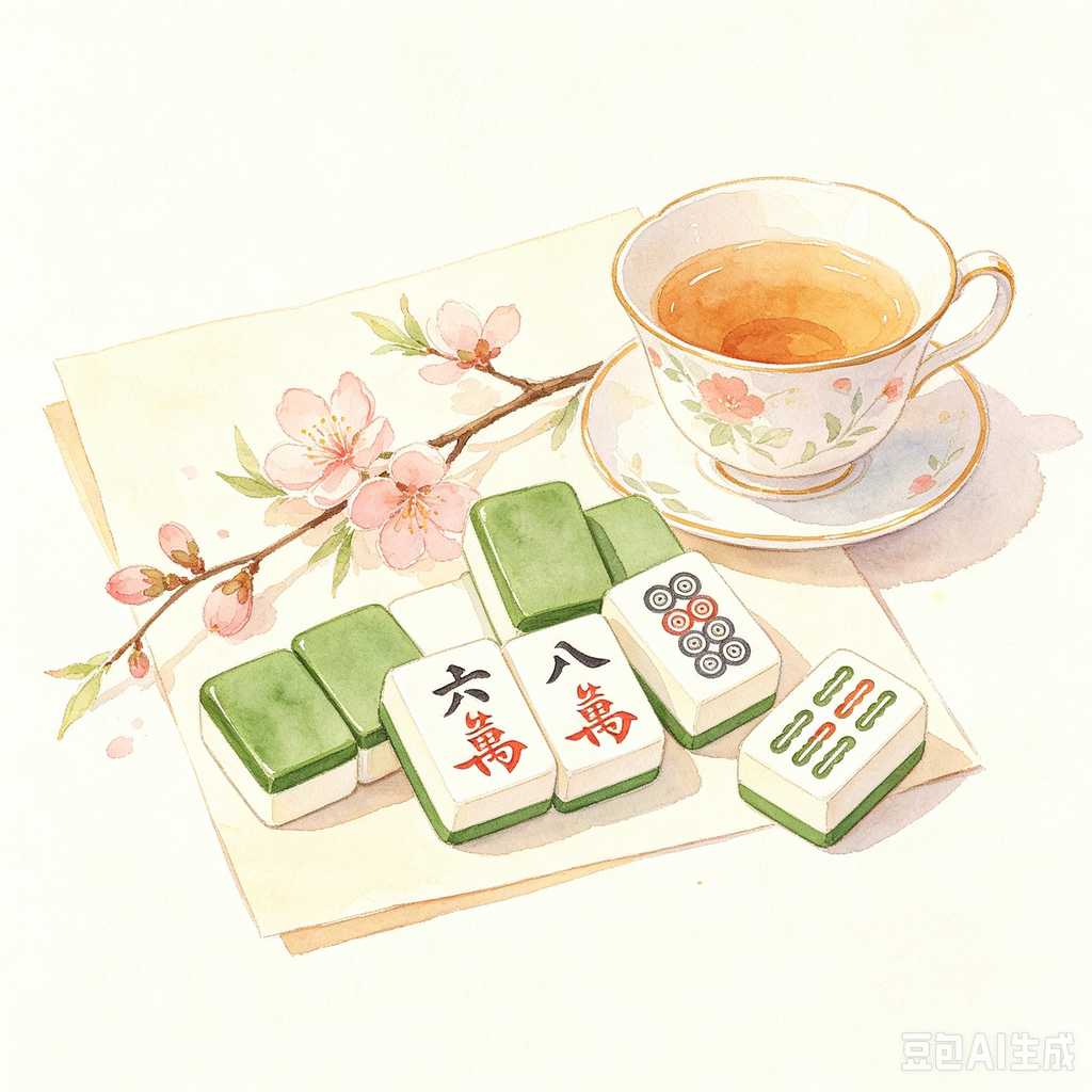 recreational mahjong game set