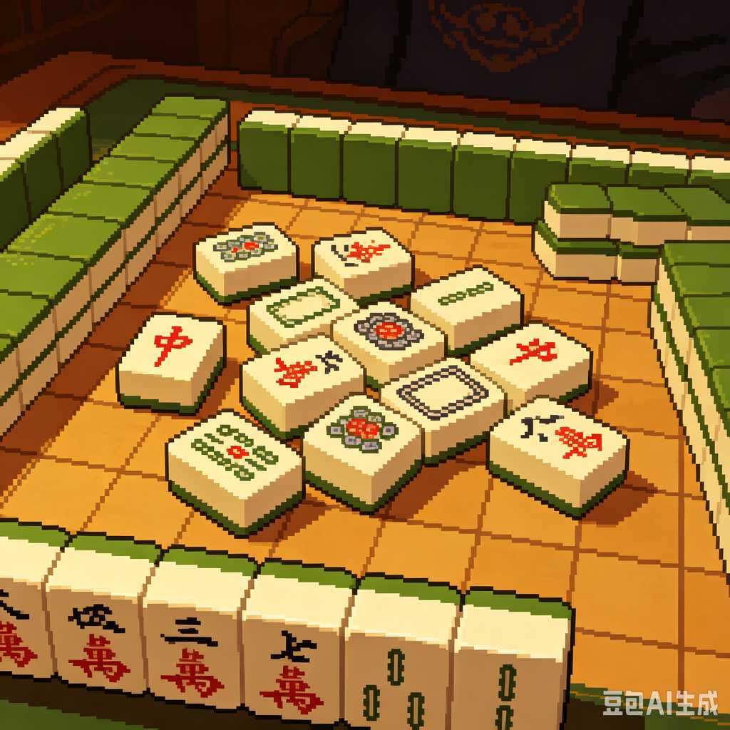 holiday themed mahjong tiles