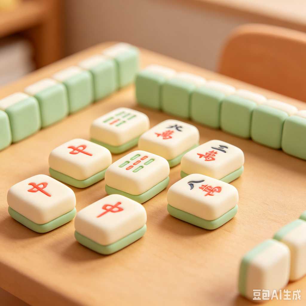 animal pattern mahjong tiles