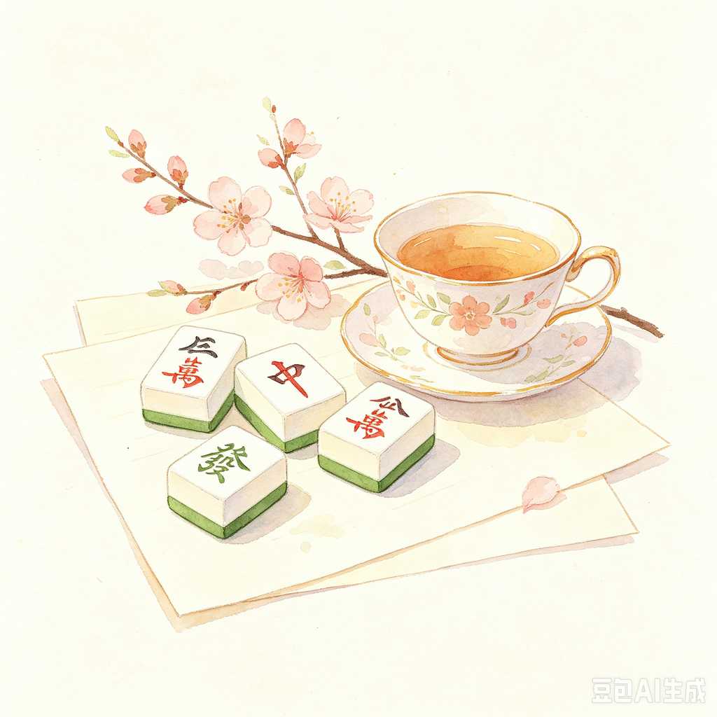 lounge leisure mahjong set