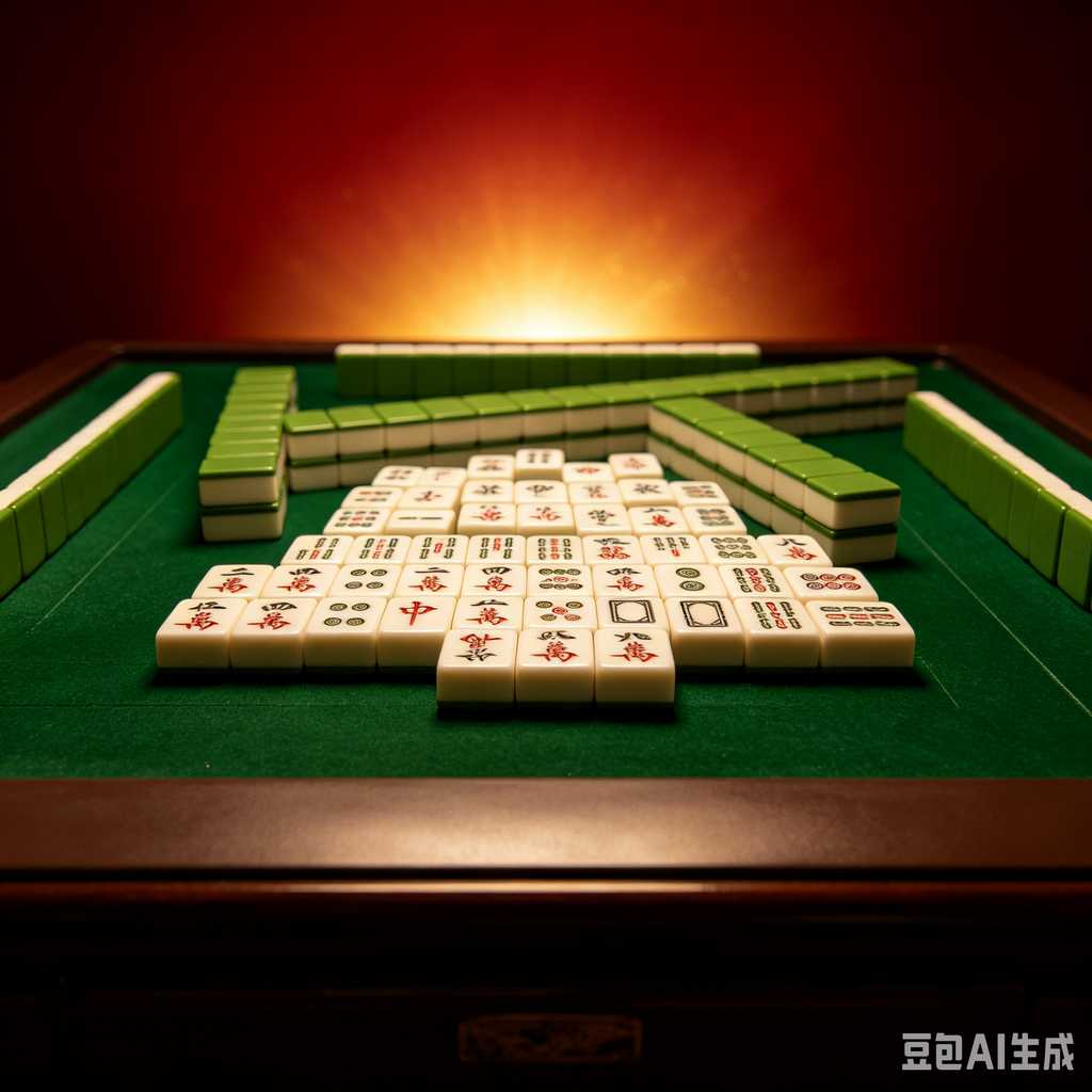 hotel room mahjong set