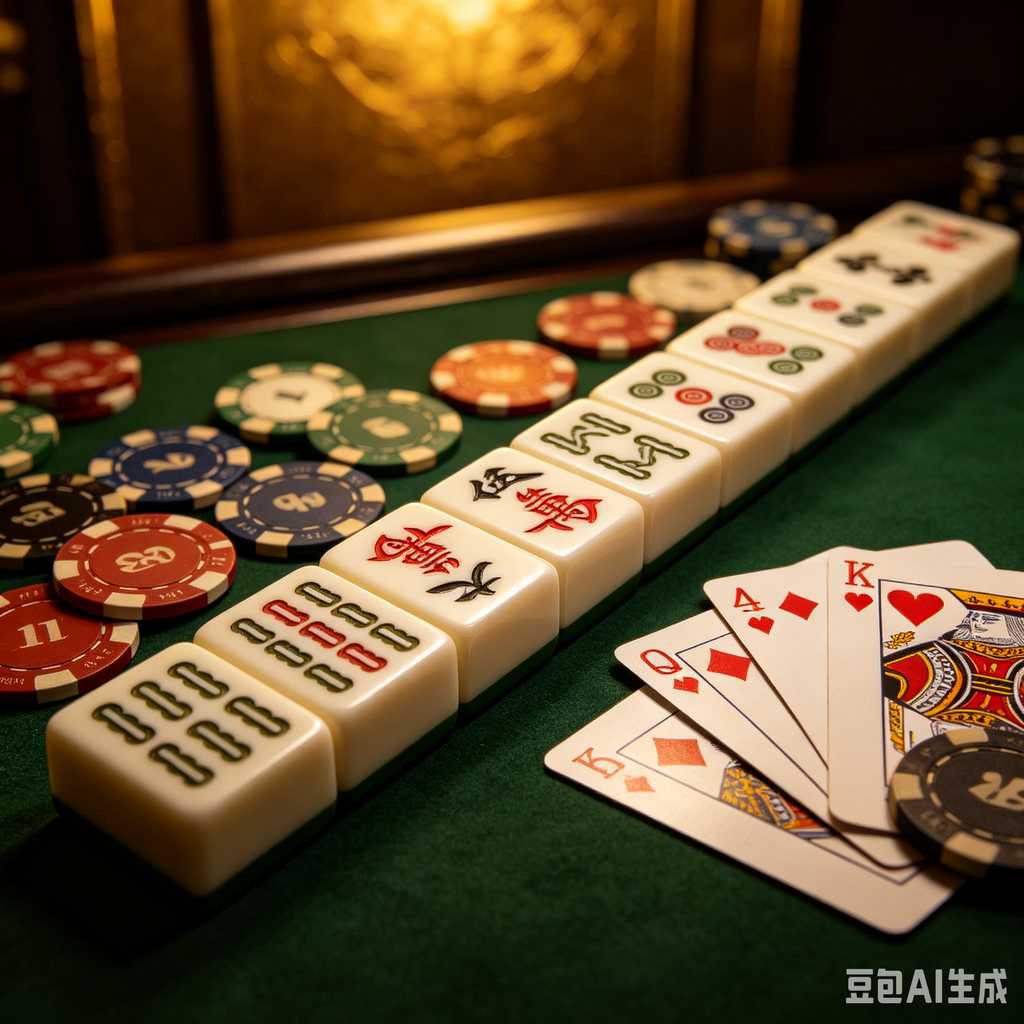 modern oriental mahjong set